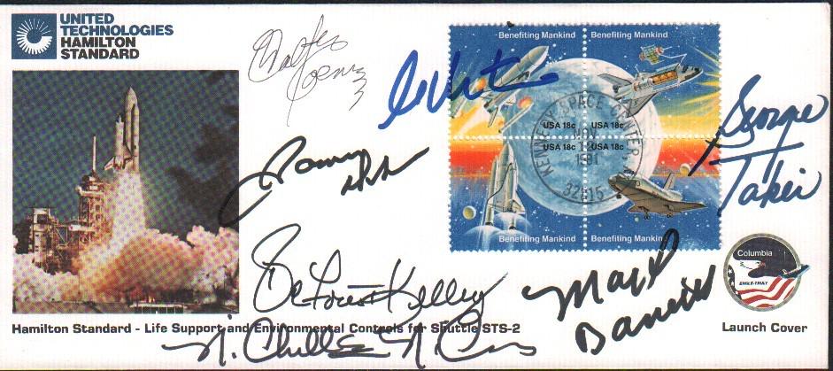 Star Trek Original cast signed FDC (1 of 1)