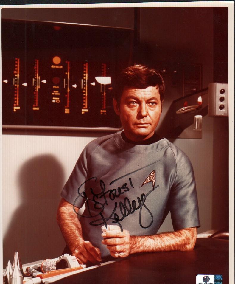 Deforest Kelley Star Trek signed photograph (1 of 1)