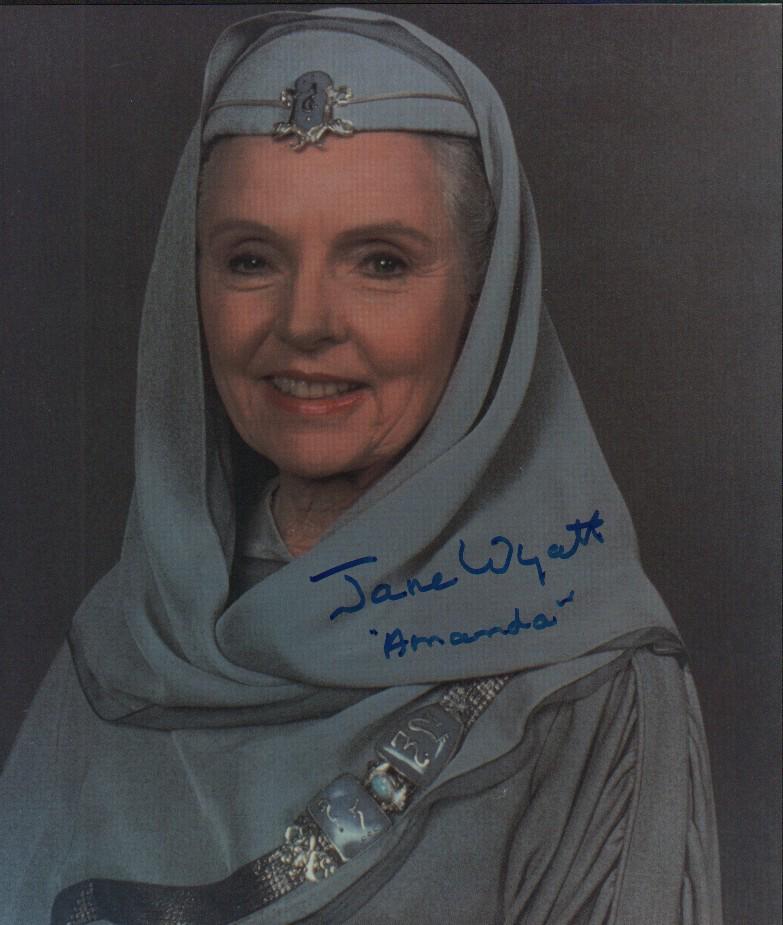 Jane Wyatt signed Star Trek photograph (1 of 1)