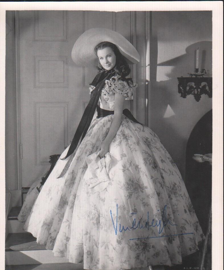 Vivien Leigh rare GWTW signed photograph (1 of 1)