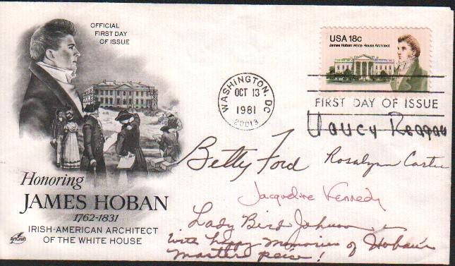 First Ladies rare FDC signed (1 of 1)