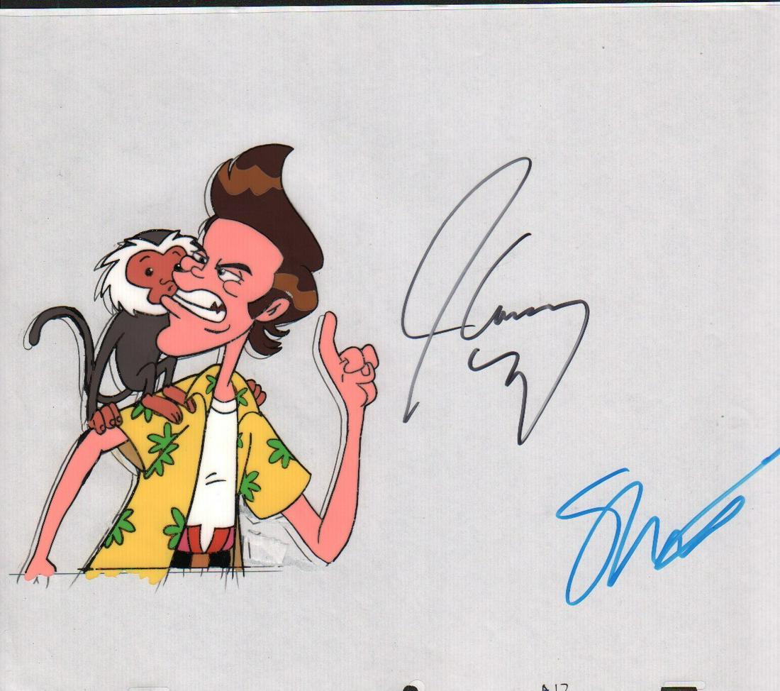 Ace Ventura rare animation cel signed (1 of 1)
