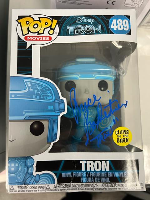 Tron signed pop vinyl (1 of 1)