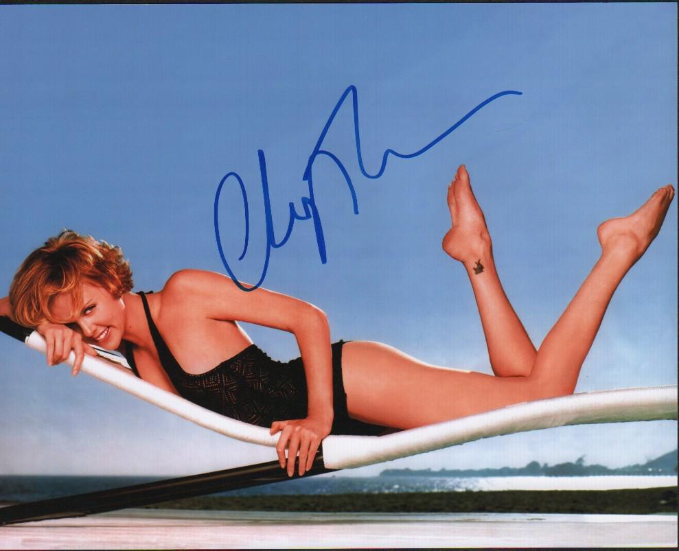 Charlize Theron signed photograph (1 of 1)
