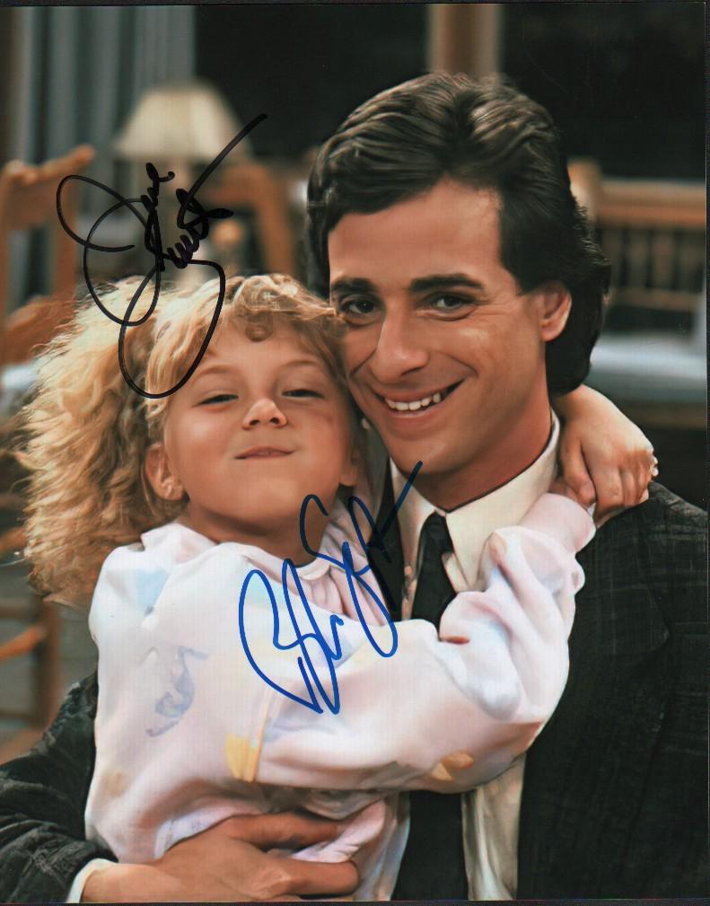 Full House rare signed photograph Saget and Sweetin (1 of 1)