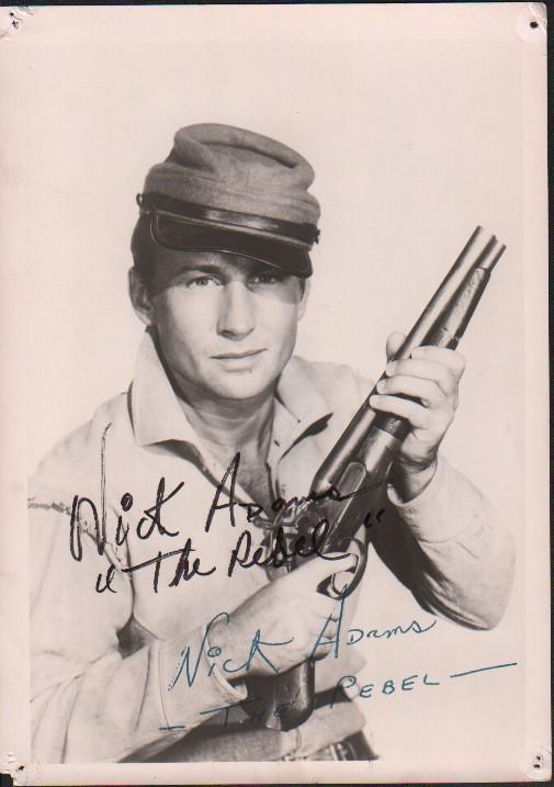 Nick Adams the Rebel signed photograph (1 of 1)