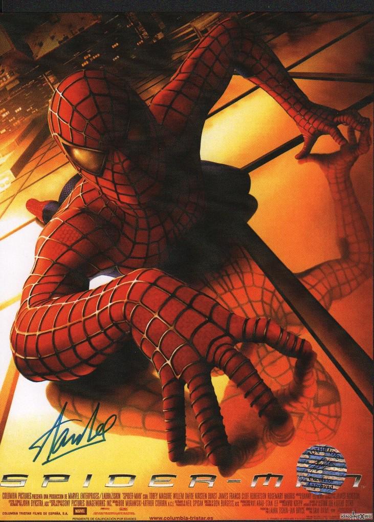 Stan Lee signed Spiderman photograph (1 of 1)