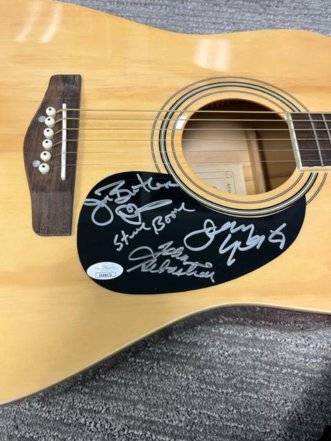 Loving Spoonfull band signed acoustic guitar with JSA (1 of 1)