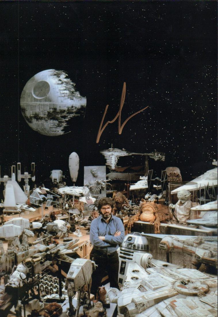 George Lucas signed Star Wars 10x15 photograph (1 of 1)