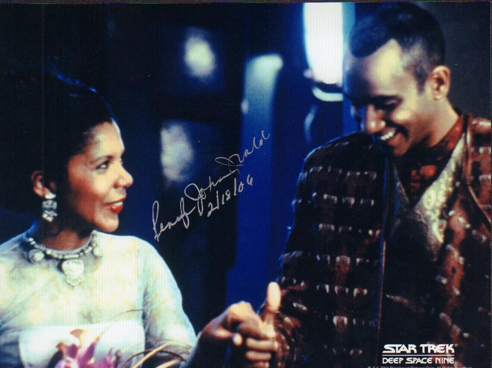 Penny Johnson Gerald signed Stat Trek Deep Space Nine photograph (1 of 1)