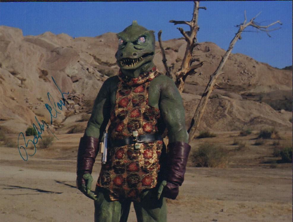 Bobby Clark signed Gorn Star Trek photograph (1 of 1)
