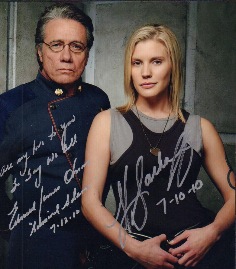Battlestar Galactica partial cast signed photograph (1 of 1)