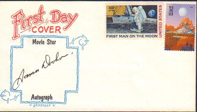 James Doohan Star Trek signed FDC (1 of 1)
