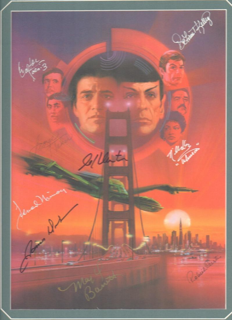 Star Trek Original cast lithograph (1 of 1)
