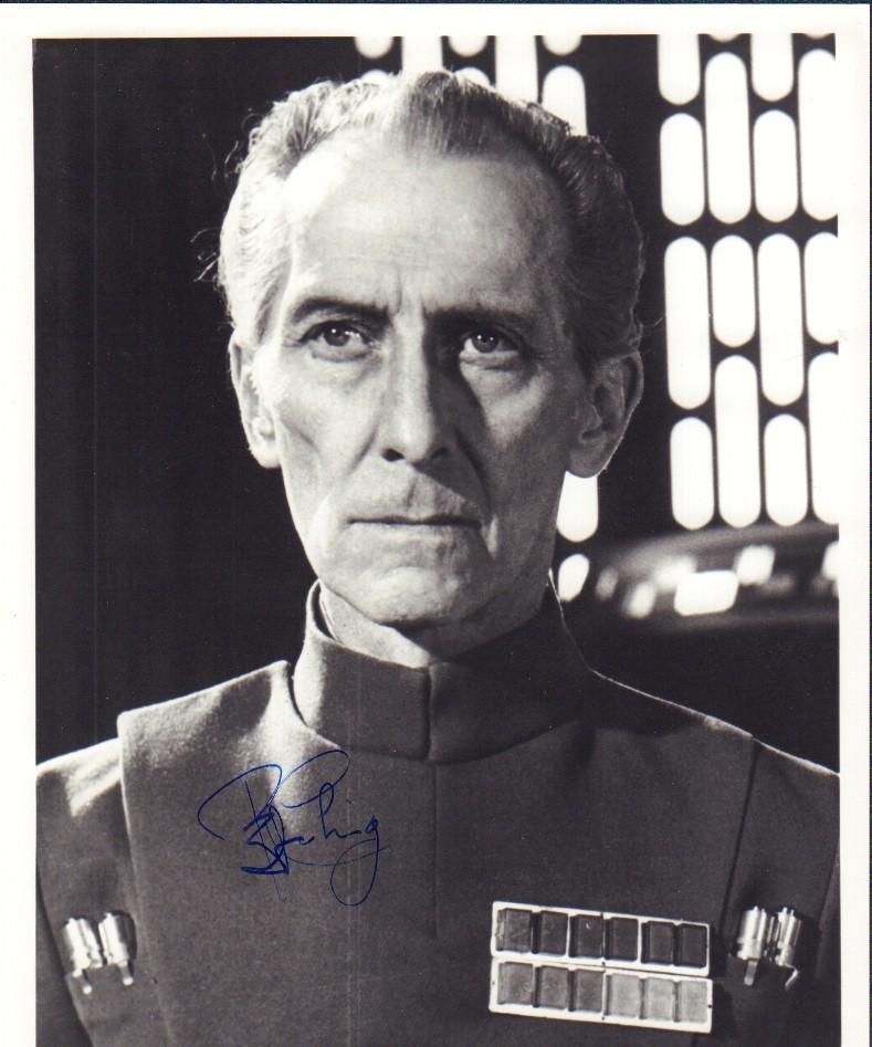 Peter Cushing signed Star Wars photograph (1 of 1)