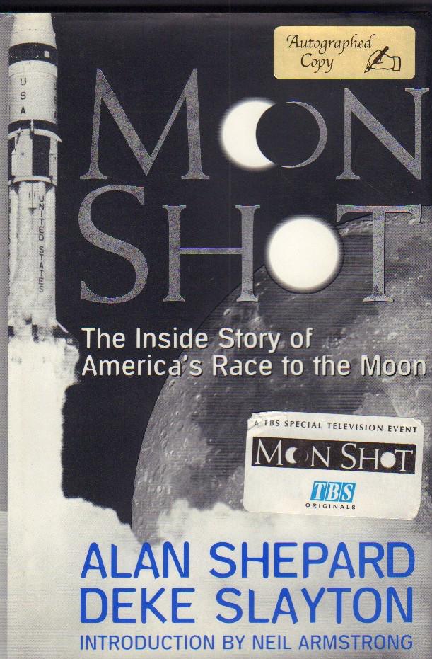 Moon Shot signed book by Alan Shepard (1 of 2)