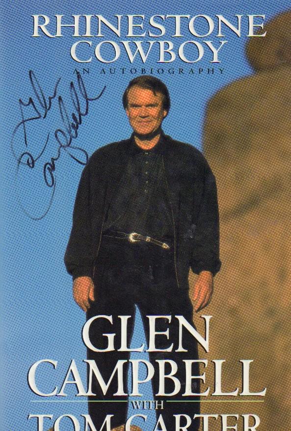 Rhinestone Cowboy signed book (1 of 2)