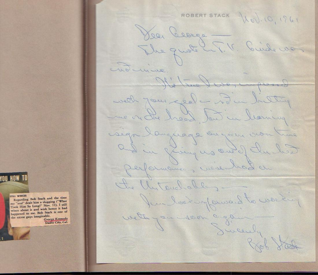 George Kennedys PERSONAL lifetime scrapbook (1 of 4)