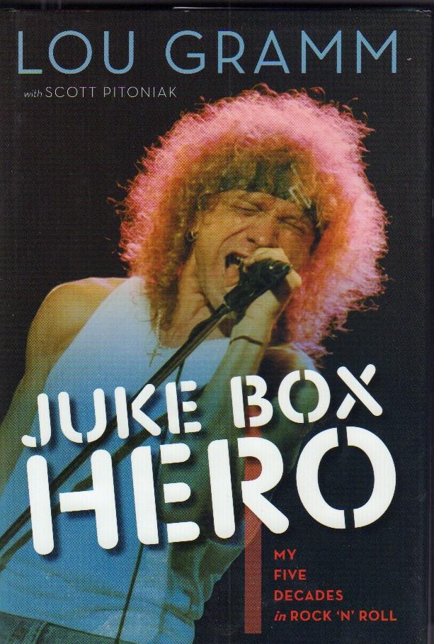 Lou Gramm signed book (1 of 2)