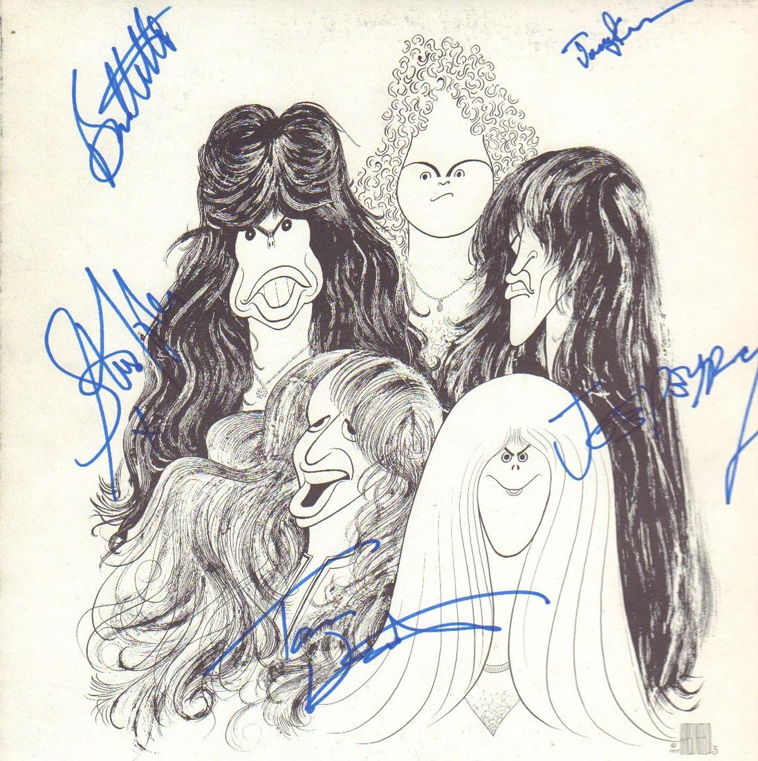 Aerosmith signed LP (1 of 1)