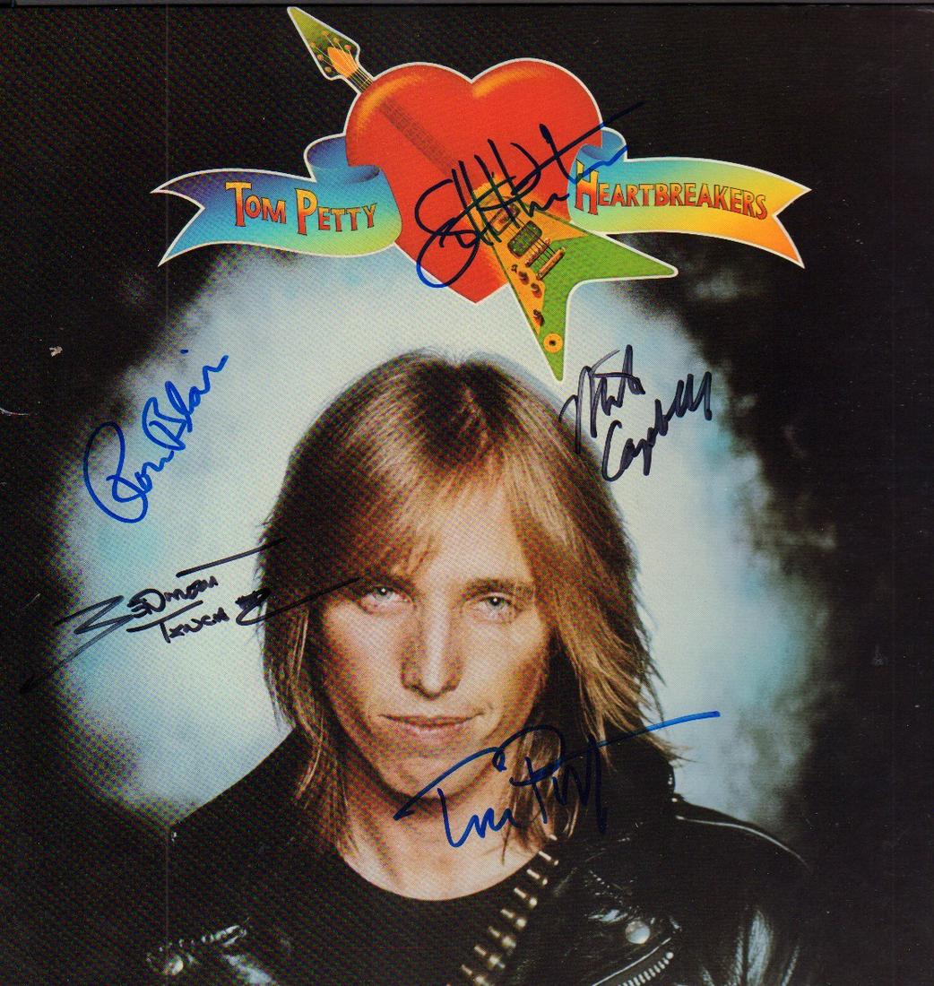 Tom Petty and the Heartbreakers signed LP (1 of 1)