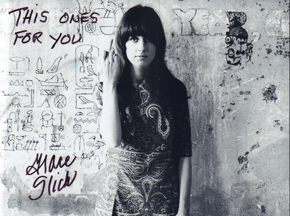 Grace Slick signed photograph (1 of 1)