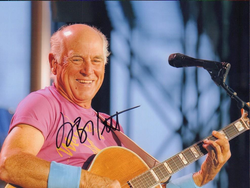 Jimmy Buffett signed photograph (1 of 1)
