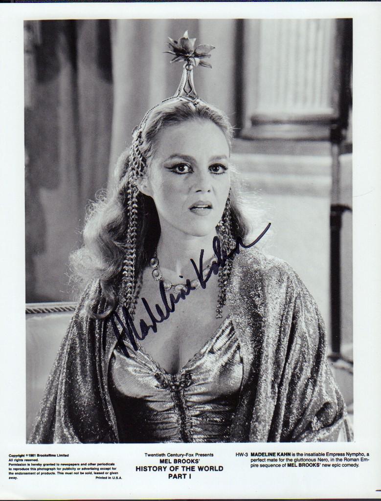 Madeline Kahn signed photograph (1 of 1)