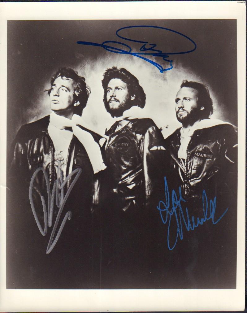 Bee Gee's signed photograph (1 of 1)