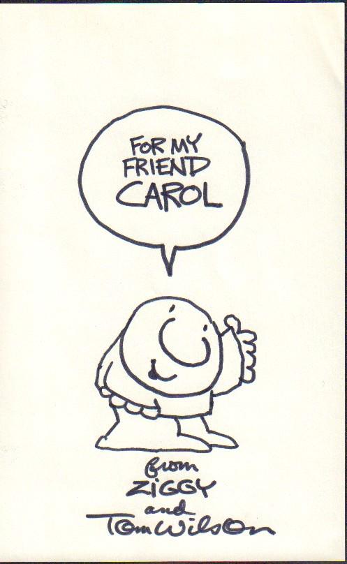 Tom Wilson original ZIGGY art signed (1 of 1)