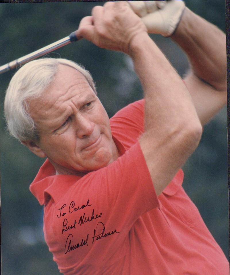 Arnold Palmer signed photograph (1 of 1)