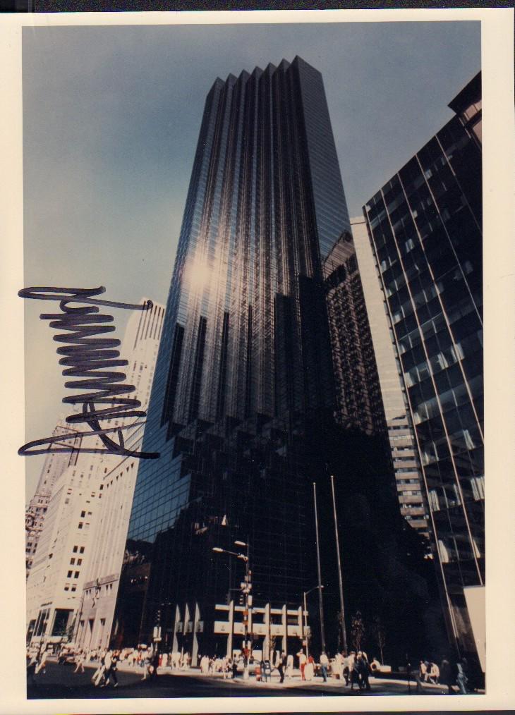 Donald Trump signed photograph (1 of 1)