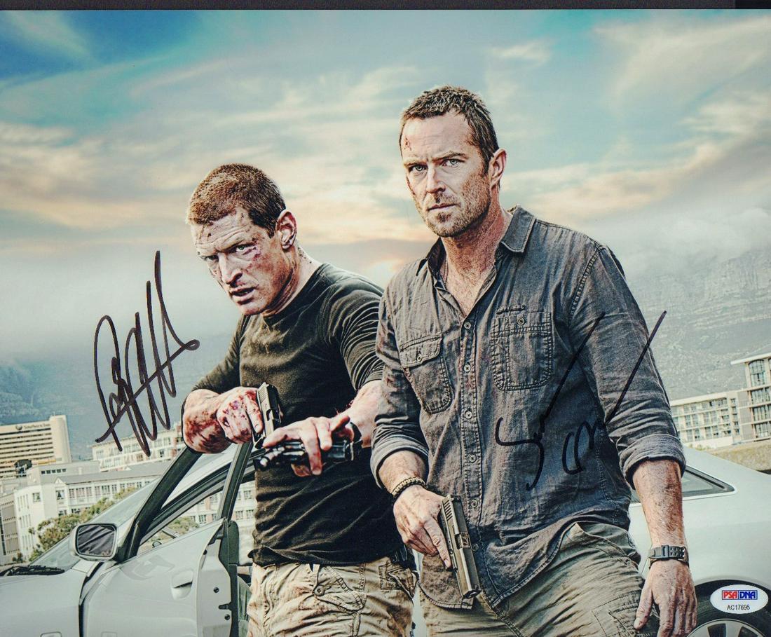 Philip Winchester and Sullivan Stapleton signed 11x14 photograph PSA (1 of 1)