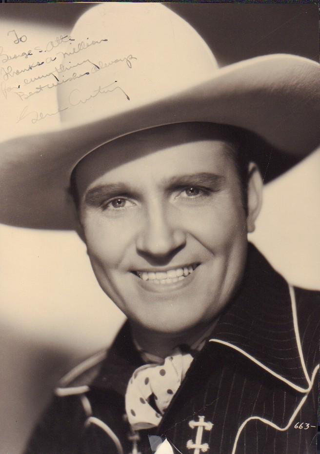 Gene Autry VINTAGE signed photograph (1 of 1)