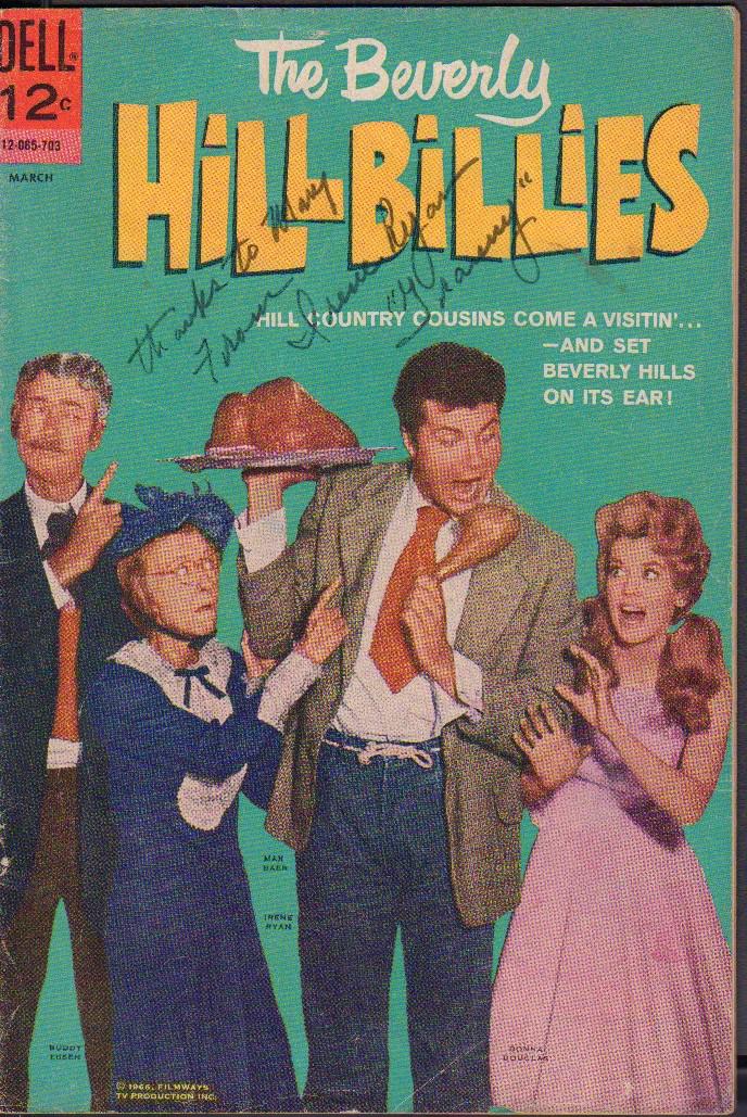 Irene Ryan Beverly Hillbillies signed comic book (1 of 1)