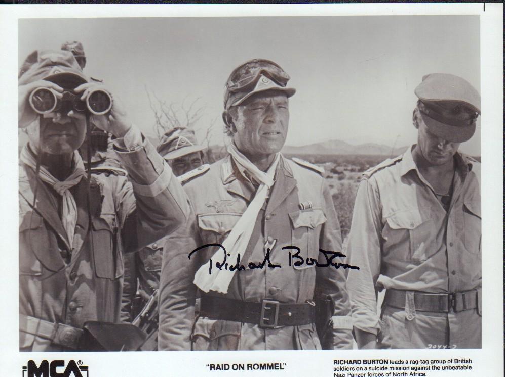 Richard Burton signed original film photograph (1 of 1)