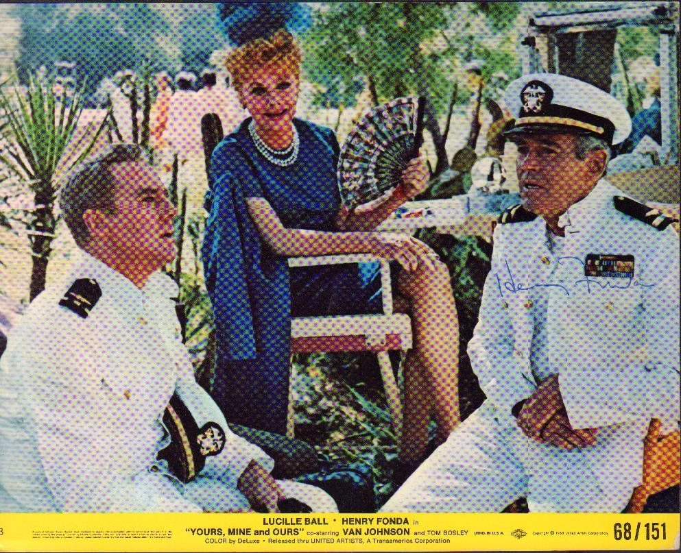 Henry Fonda signed original film photograph (1 of 1)