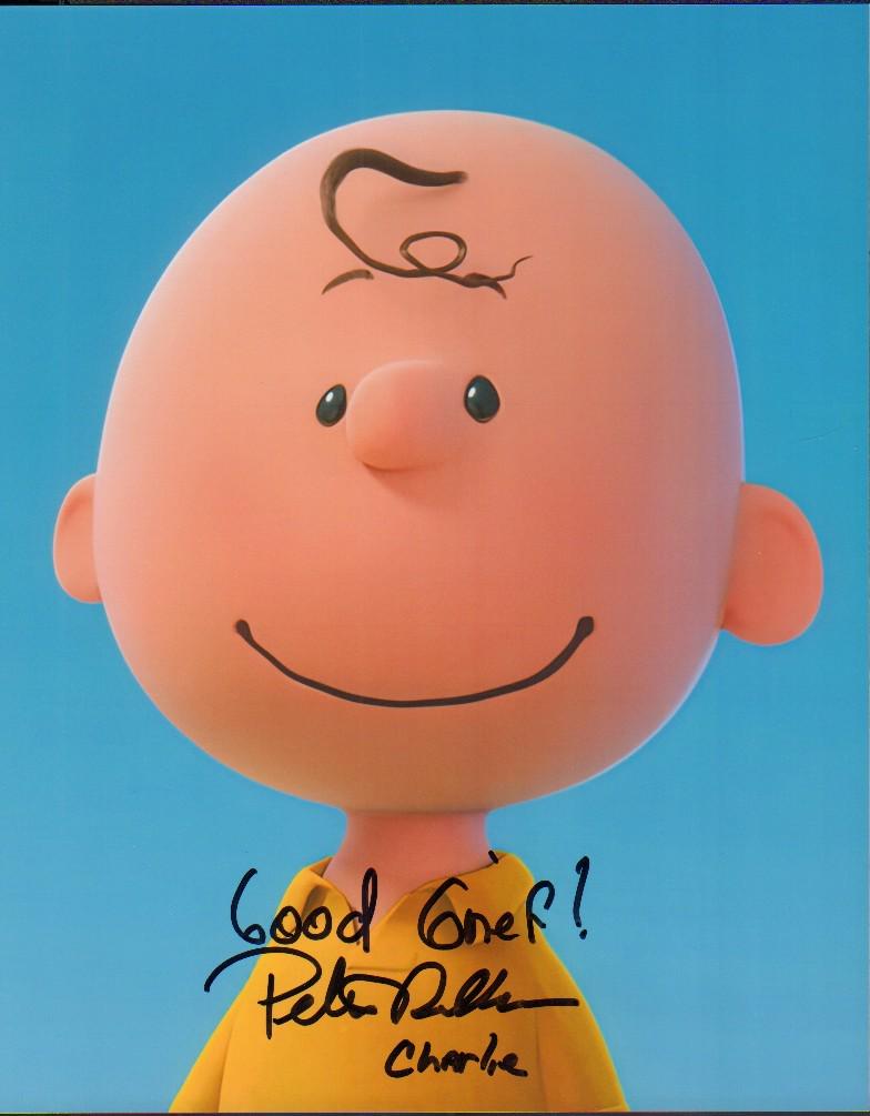 Peter Robbins signed Charlie Brown photograph (1 of 1)