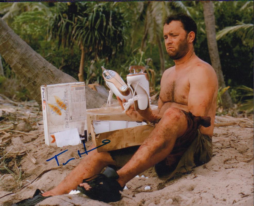 Tom Hanks Castaway signed photograph (1 of 1)