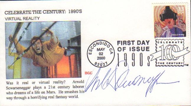 Arnold Schwarzenegger Total Recall FDC (1 of 1)