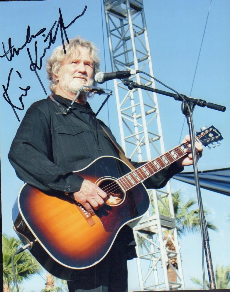 Kris Kristofferon signed photograph (1 of 1)