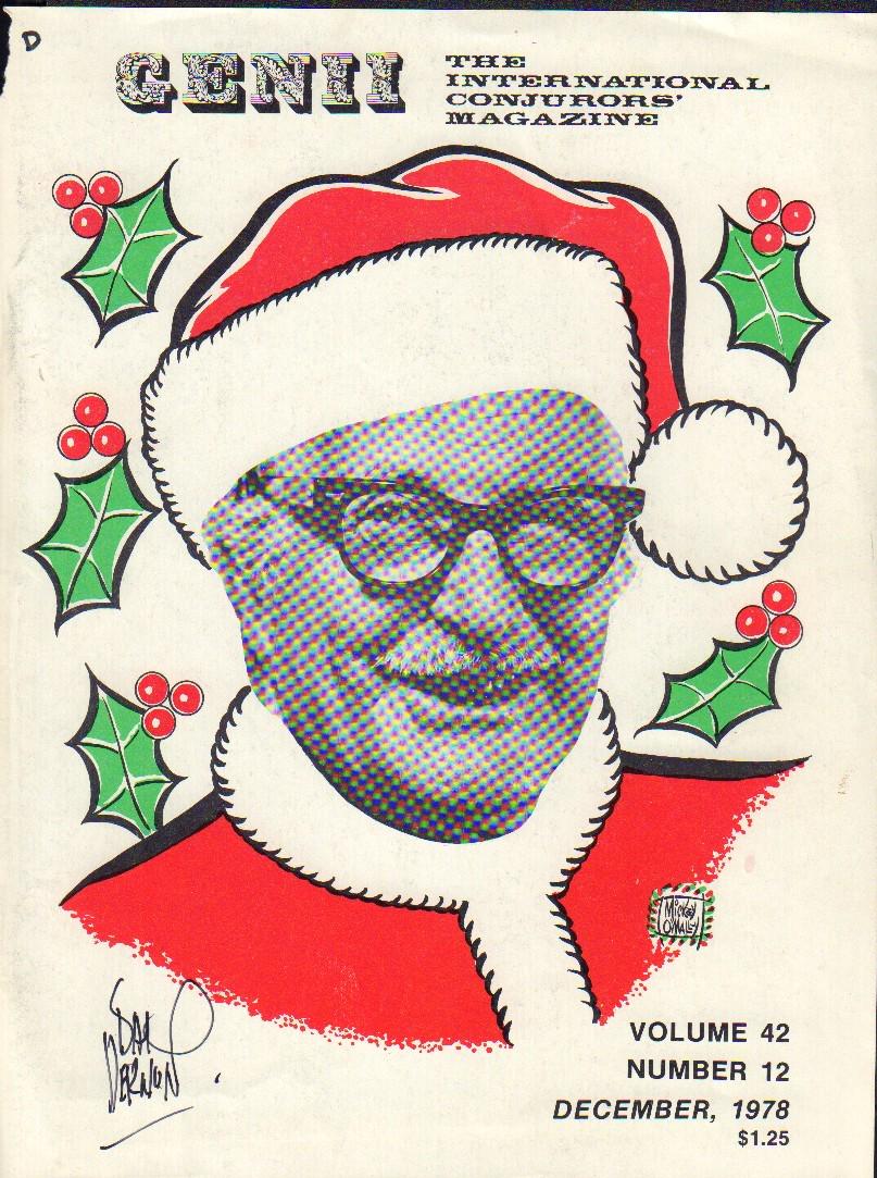 Dai Vernon Geni signed cover (1 of 1)