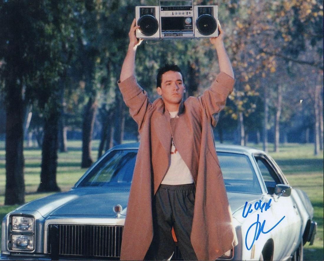 John Cusack signed Say Anything 11x14 photograph with characters name added (1 of 1)