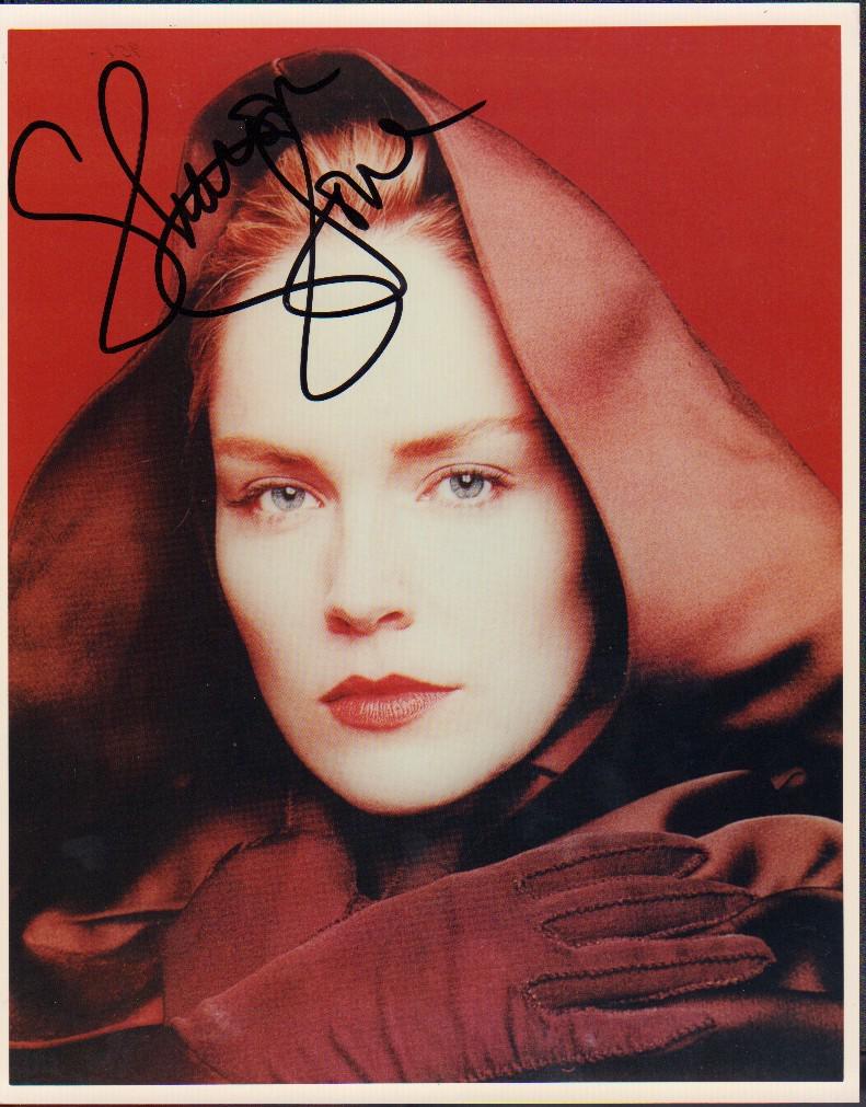 Sharon Stone signed photograph (1 of 1)