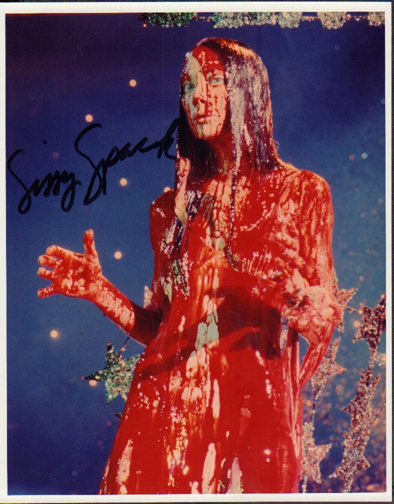 Sissy Spacek Carrie signed photograph (1 of 1)