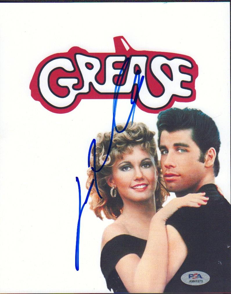 Grease signed John Travolta photograph with PSA sticker (1 of 1)