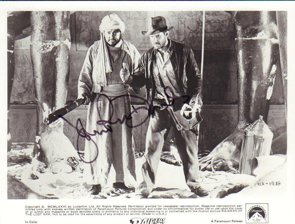 John Rhys Davies signed photograph (1 of 1)