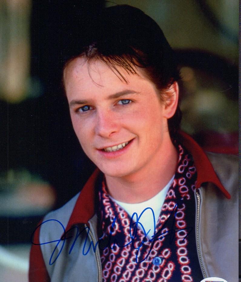Michael J Fox signed photograph (1 of 1)