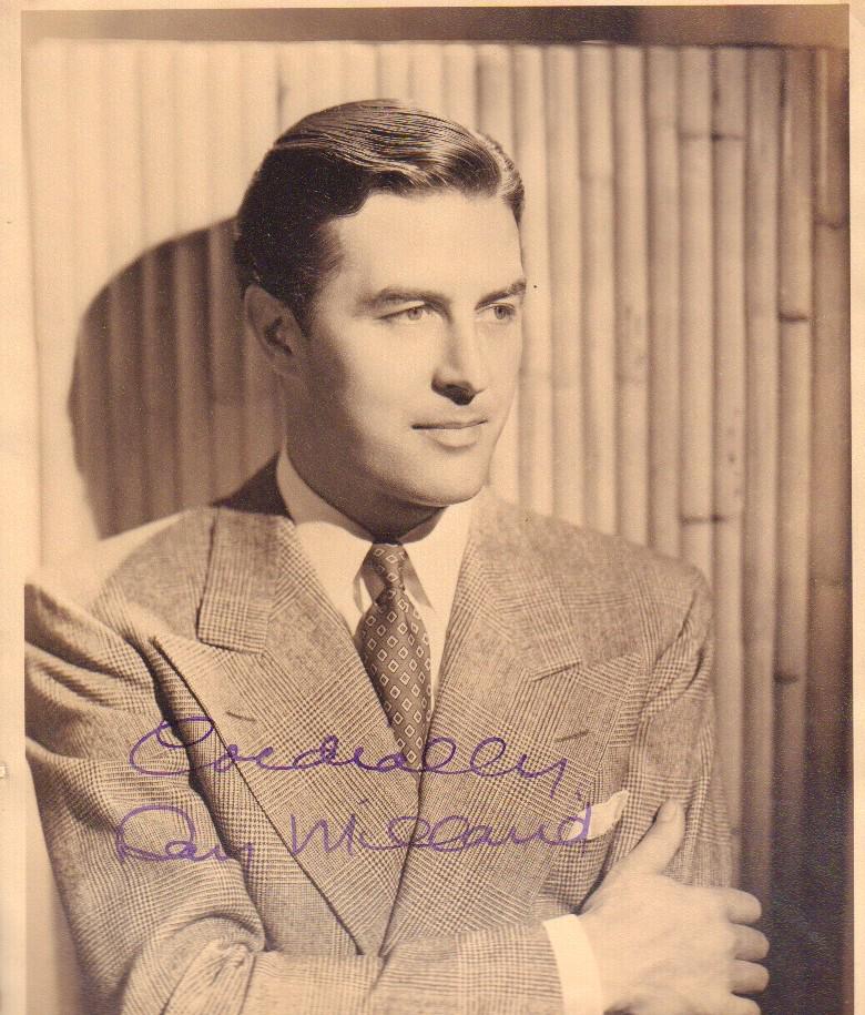 Ray Milland signed photograph (1 of 1)