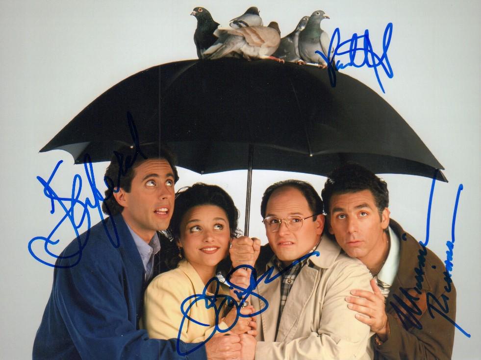 Seinfeld cast signed photograph (1 of 1)
